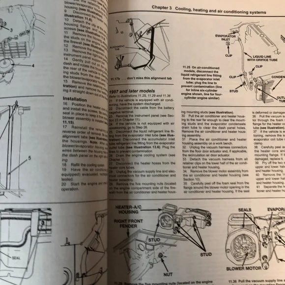 Haynes 1984-2001 Jeep Cherokee Wagoneer Comanche Repair Manual - Picture 6 of 9